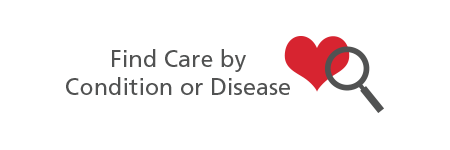 find care by condition or disease