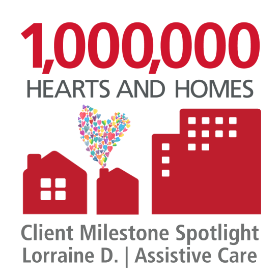 Client Milestone Spotlight Lorraine D. | Assistive Care