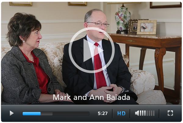 a video message from mark and anne baiada